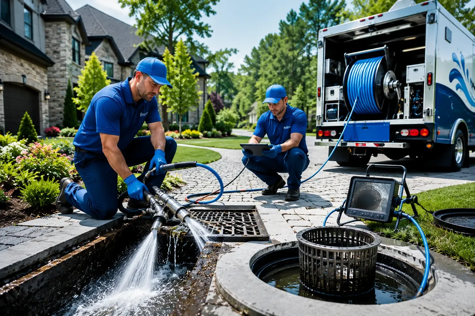 Local outdoor drain cleaning professionals in Chestnut Ridge, PA